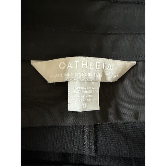 Athleta Women's Black Headlands Hybrid Trek Jogger Size 8 - Picture 9 of 9